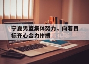 爱游戏平台充值-包含宁夏男篮集体努力，向着目标齐心合力拼搏的词条